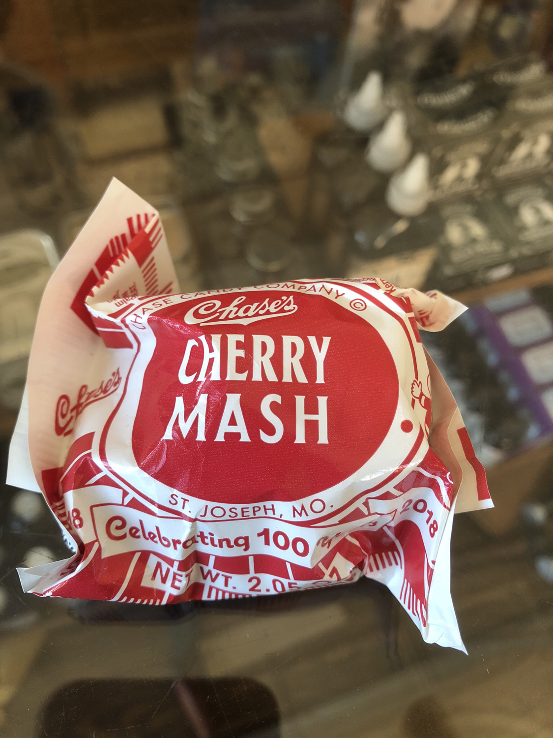 Chases old fashioned cherry mash