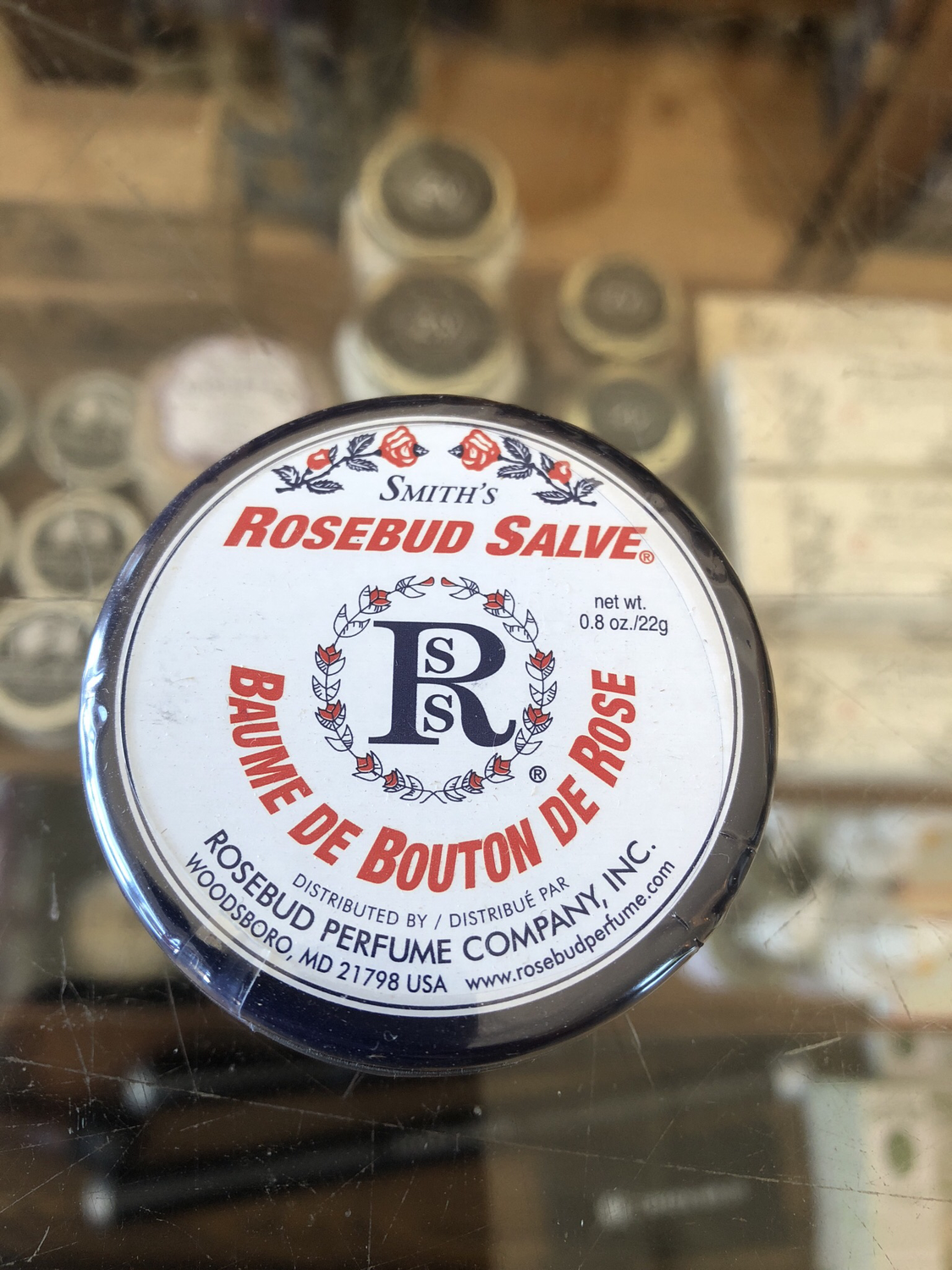 Rosebud salve Baum de bouton de rose