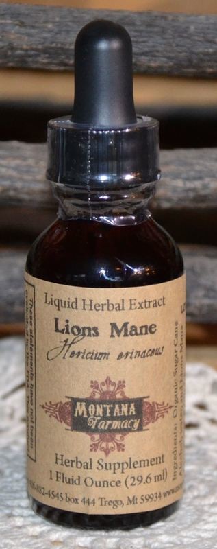 Lions Mane Mushroom Natural Extract Tincture