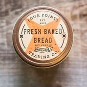 Four Points Trading Co  - Fresh Baked Bread 4 oz Soy Candle