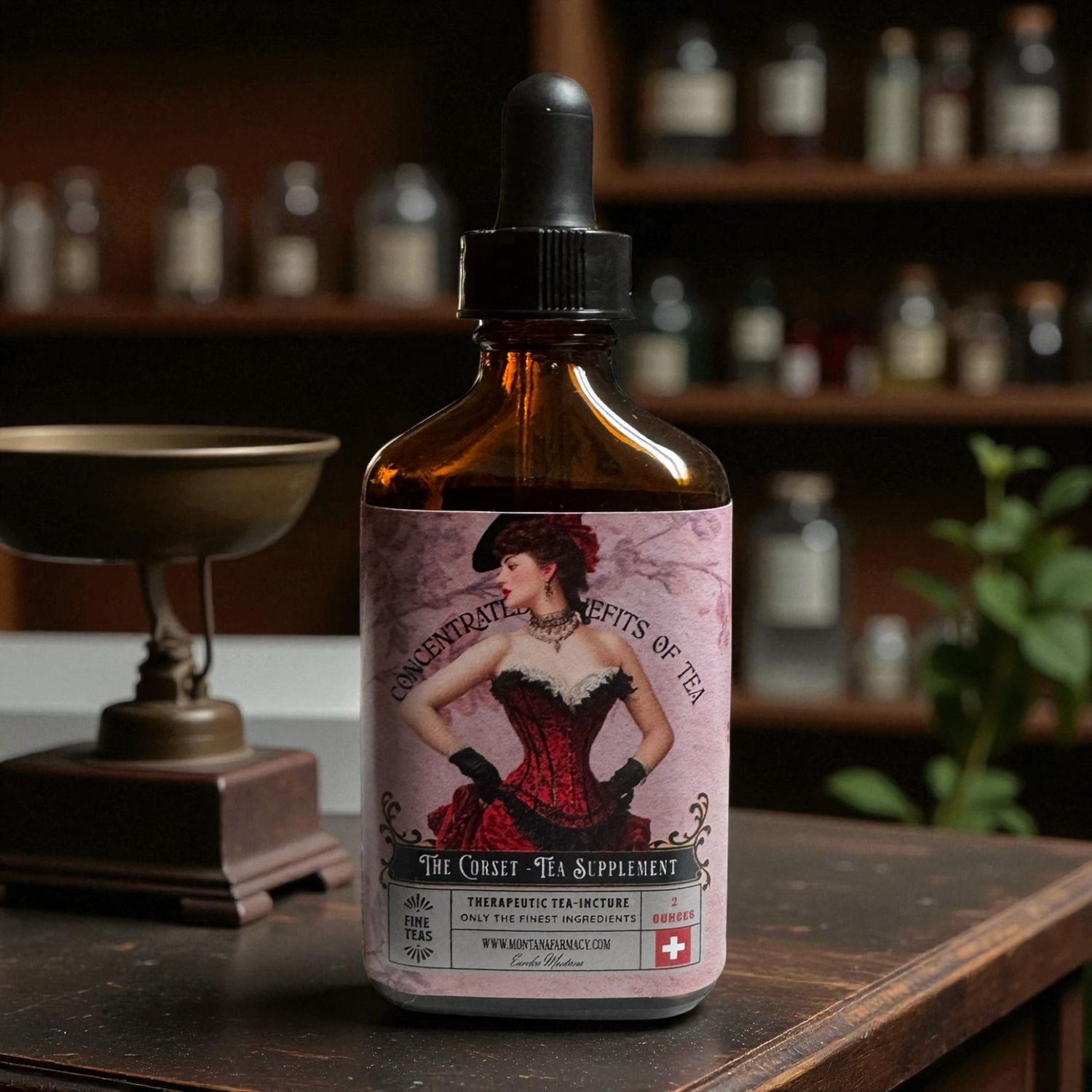 Victorian Corset  Tea Therapy Wellness Drops