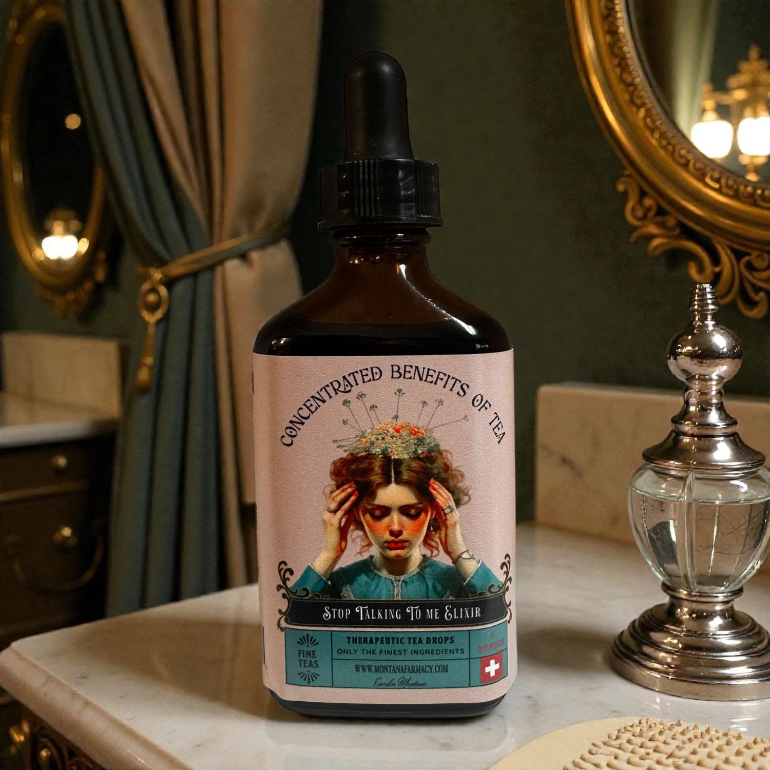 Stop Talking to me  Tea Therapy Wellness Drops