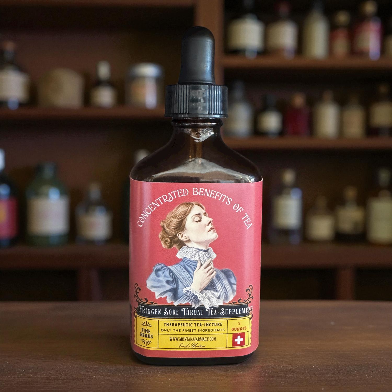 Friggen Sore Throat  Tea Therapy Wellness Drops