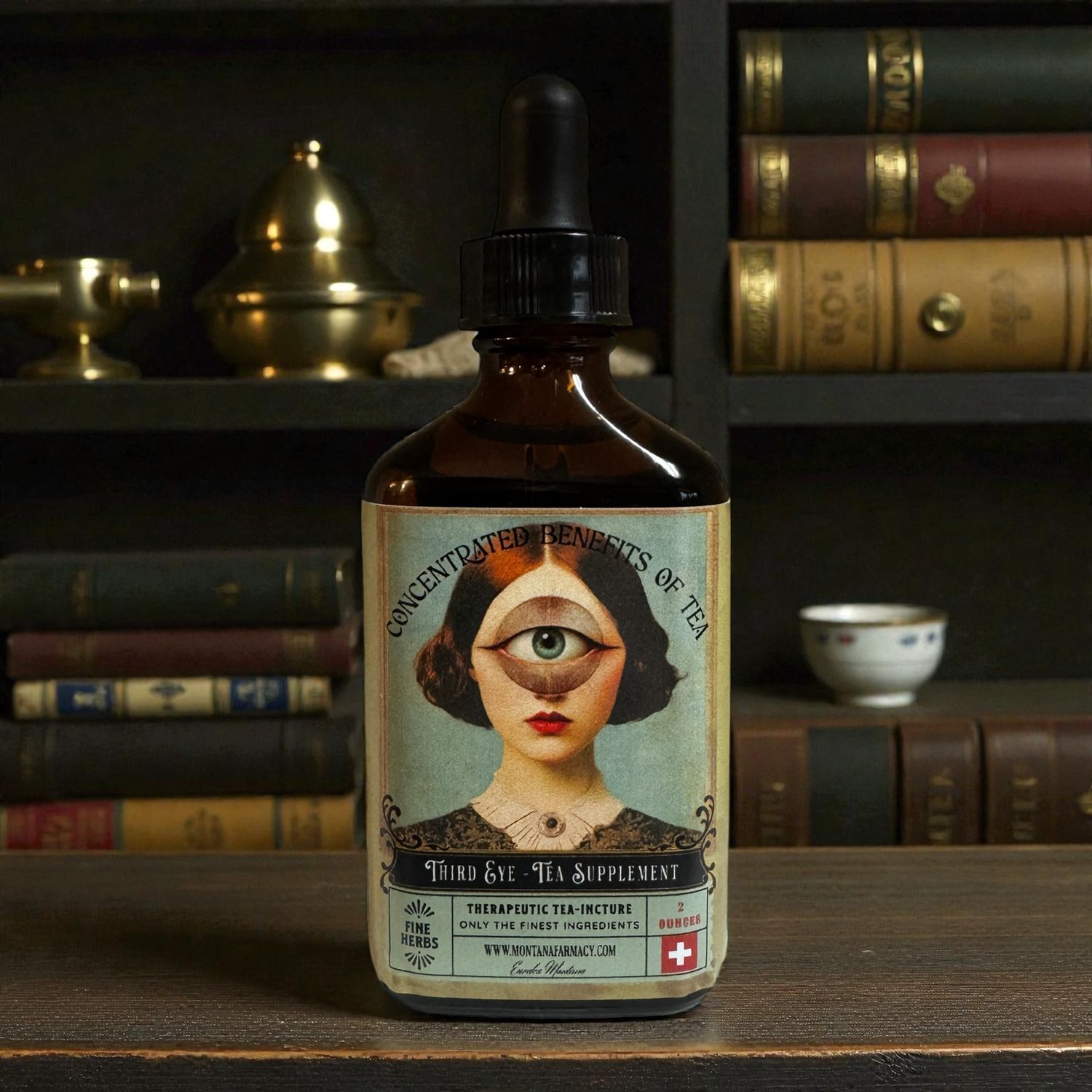 Third Eye Focus Tea Therapy Wellness Drops