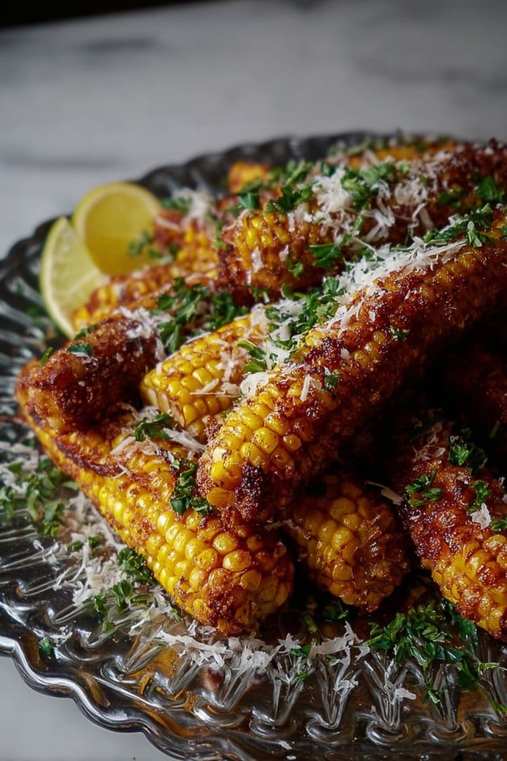 Fire Breathing Corn Ribs