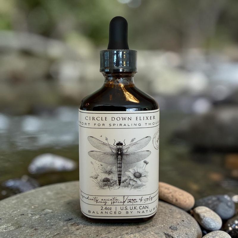 Circle Down support for spiraling thoughts