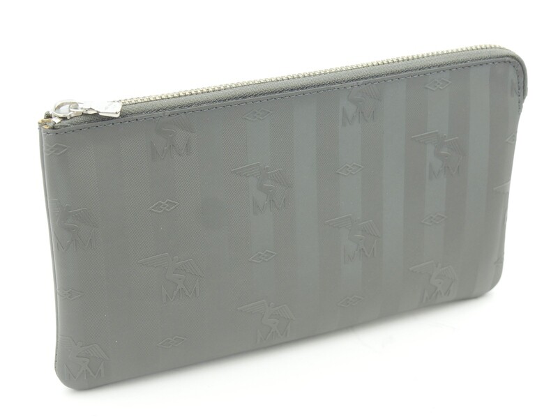 Maison Mollerus Necessaire JUSSY in Elephant-Silber / Zustand: 6 - neuwertiger Zustand