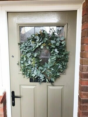 Luxe Eucalyptus Christmas Wreath