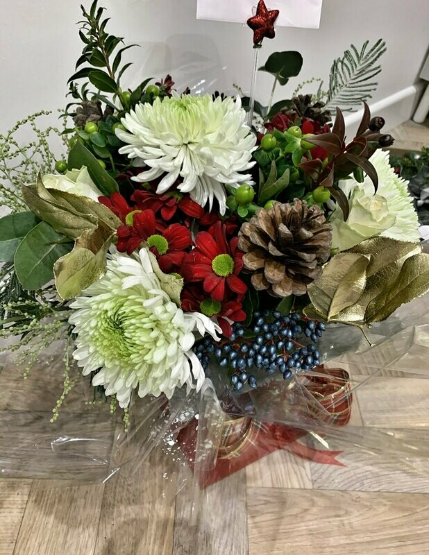 Festive Fleurs Bouquet - Starting from £35