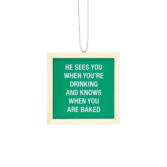 Ornament— He Sees You