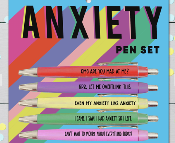 Pen Set Anxiety