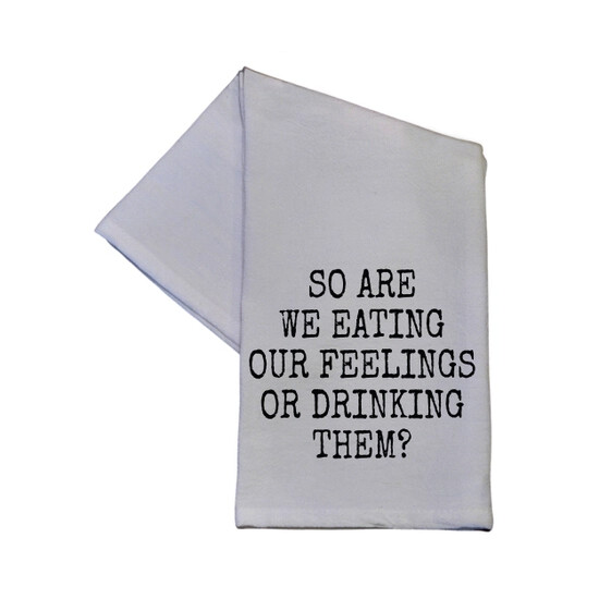 Tea Towel—Eating our Feelings