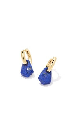 Insley Huggie Earring Blue Lapis