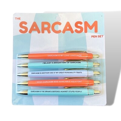 Pen Set- Sarcasm