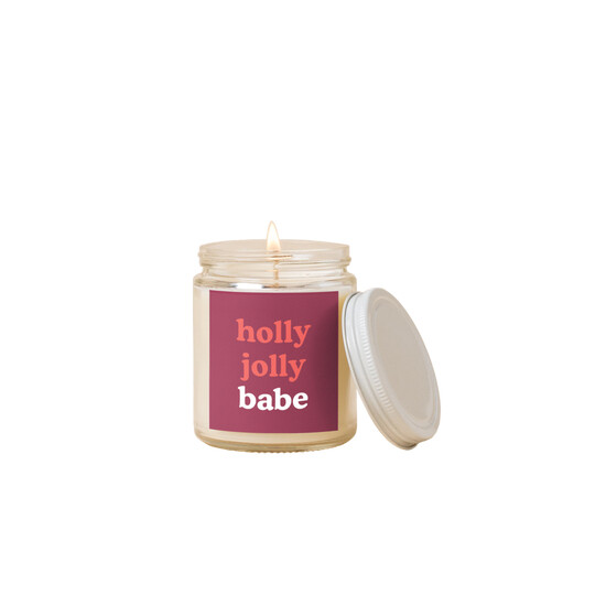 Candle- Holly Jolly Babe