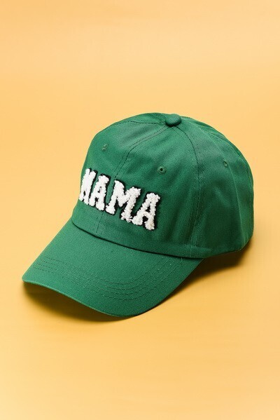 Mama Baseball Hat Green