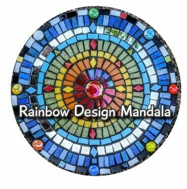 Exterior Mosaic Mandala Materials Kit  + Free Video Course