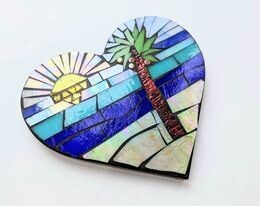Beachy Heart- Sold