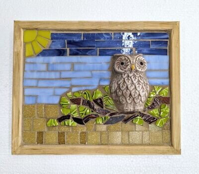 Owl on a Branch SOLD