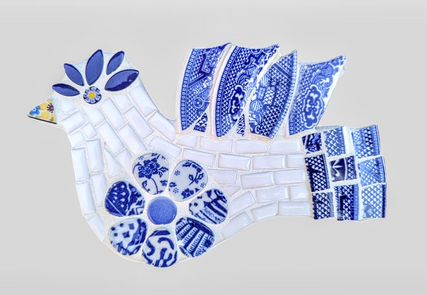 Mosaic Tweet/ Blue Willow SOLD