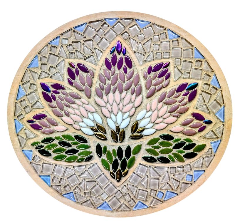 Water Lily Mosaic Art Kit + video instuctions