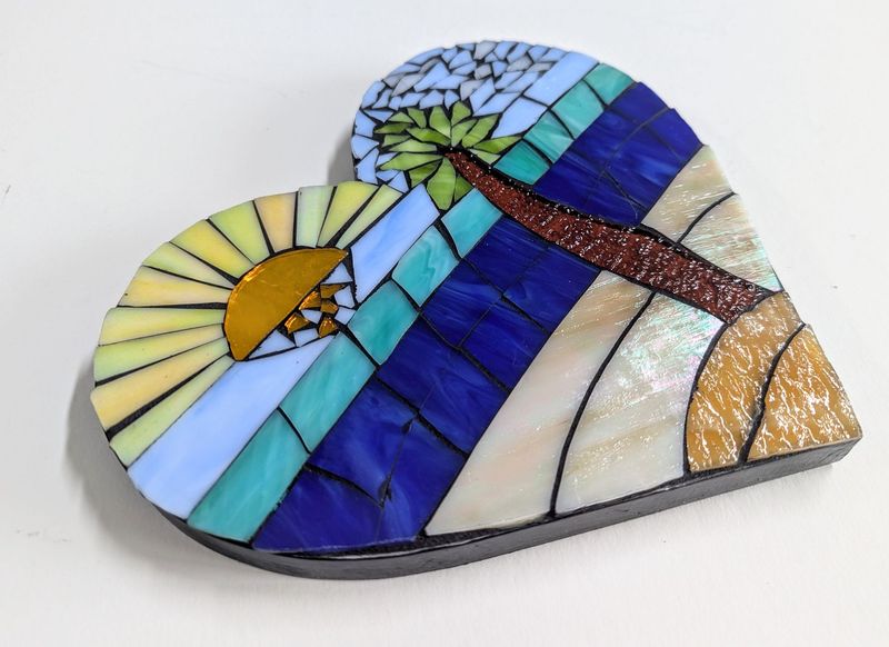 Beachy Heart/ SOLD