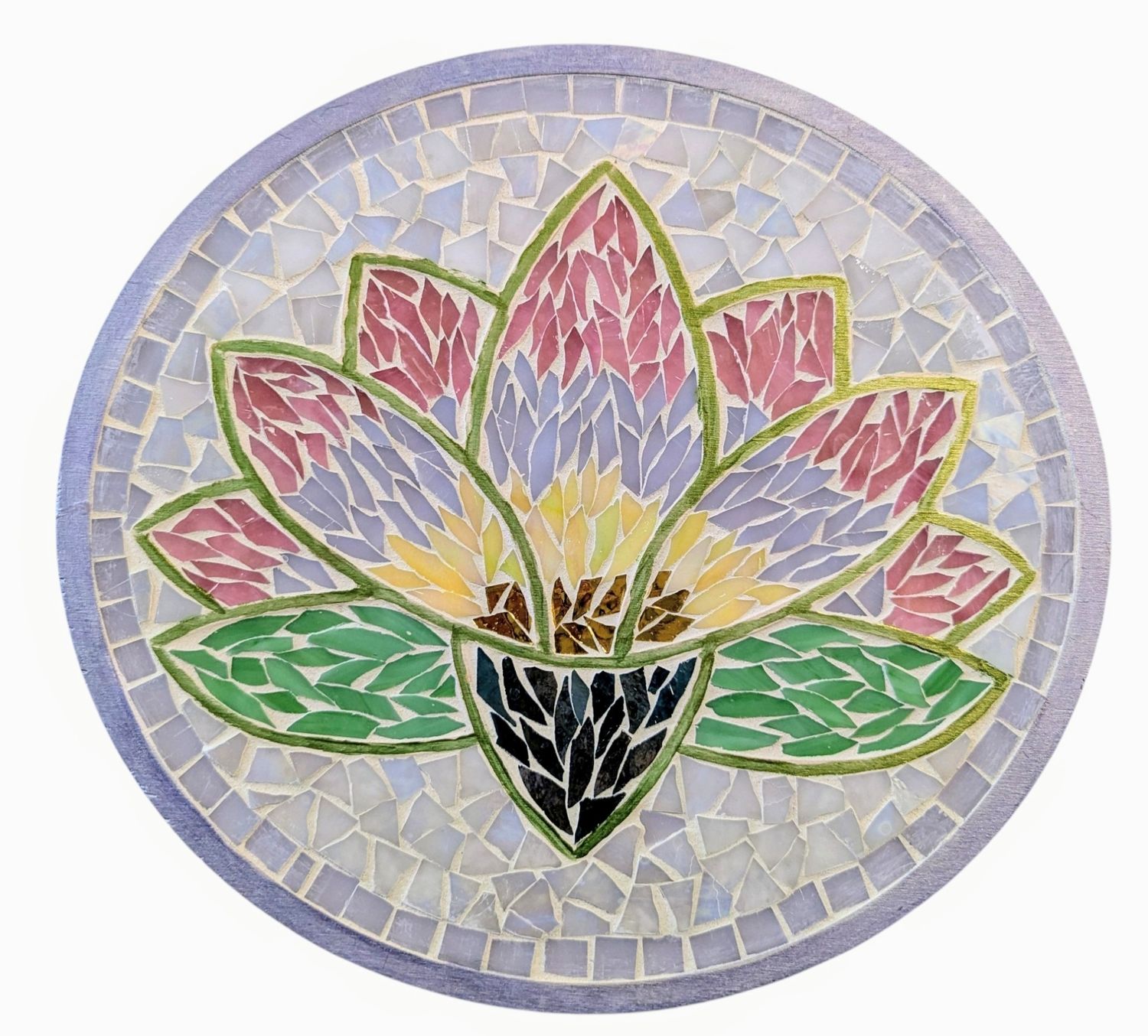 Lotus in Glass/ Lilac Lotus in Glass/ Lilac