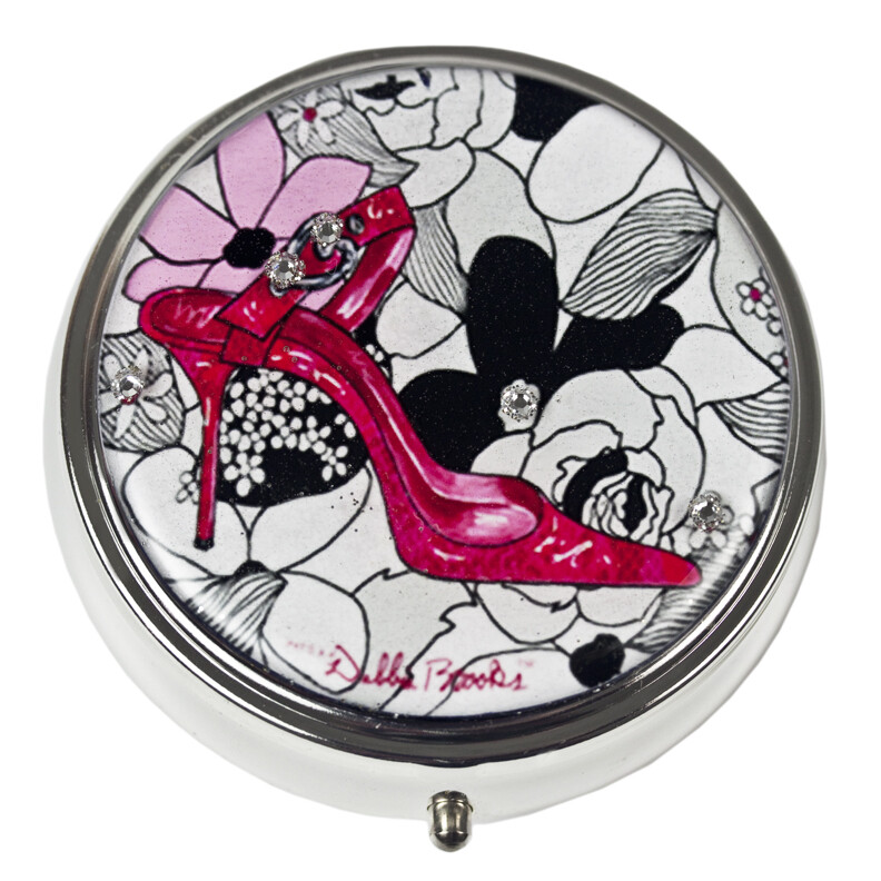 Pill Box - Hot Pink Heel