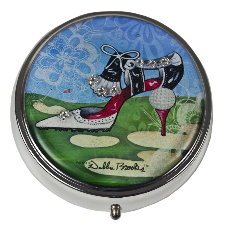 Pill Box  - Golf Shoe