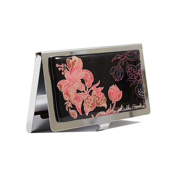 Cardholder - Ruby Flower