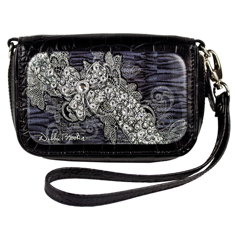 Wrist Bag Cell Phone Holder - Bow
