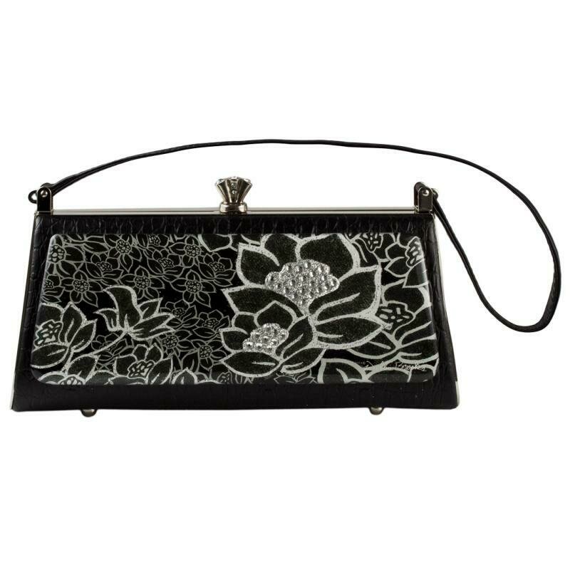 Long Petite - Black Leather - Gem