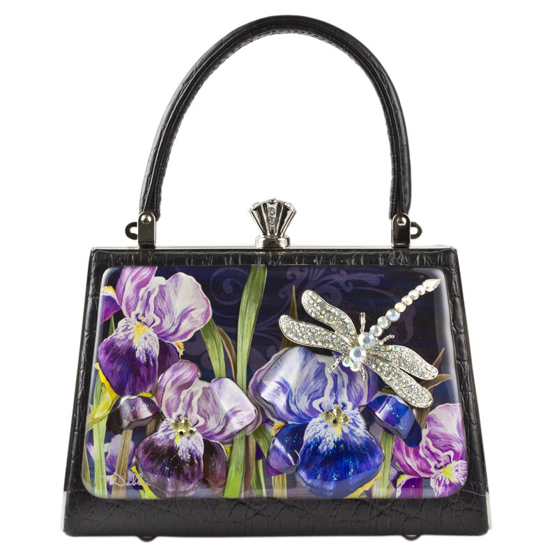 Large Petite - Iris Dragongfly Luxury