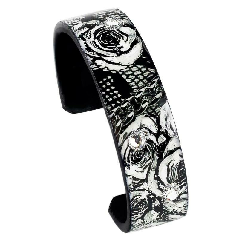 Nano Cuffs - White Rose Chain