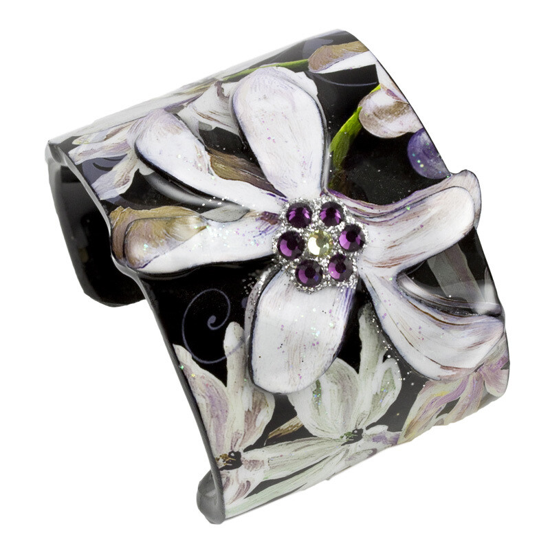 Cuff Wide - Tahiti Flower