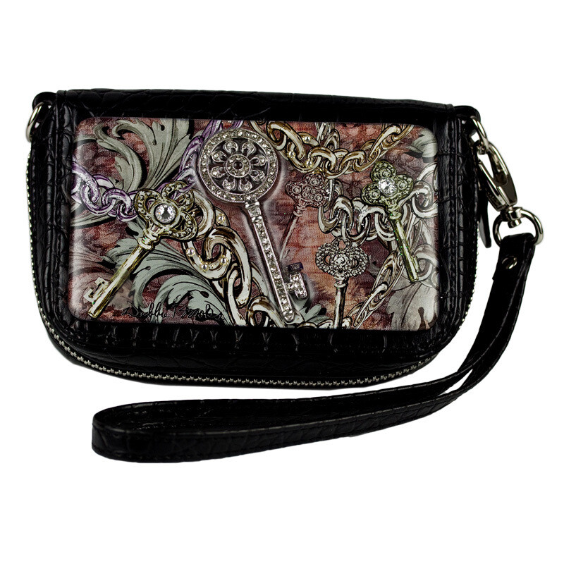 Wrist Bag Cell Phone holder Keys LX artwork