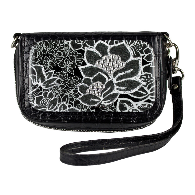 Wrist Bag Cell Phone holder Gem artwork