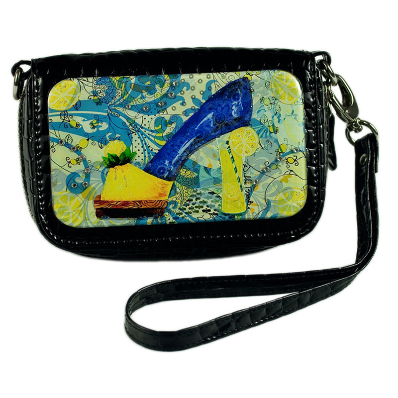 Wrist Bag Cell Phone holder Alex Lemonade Shoe artwork