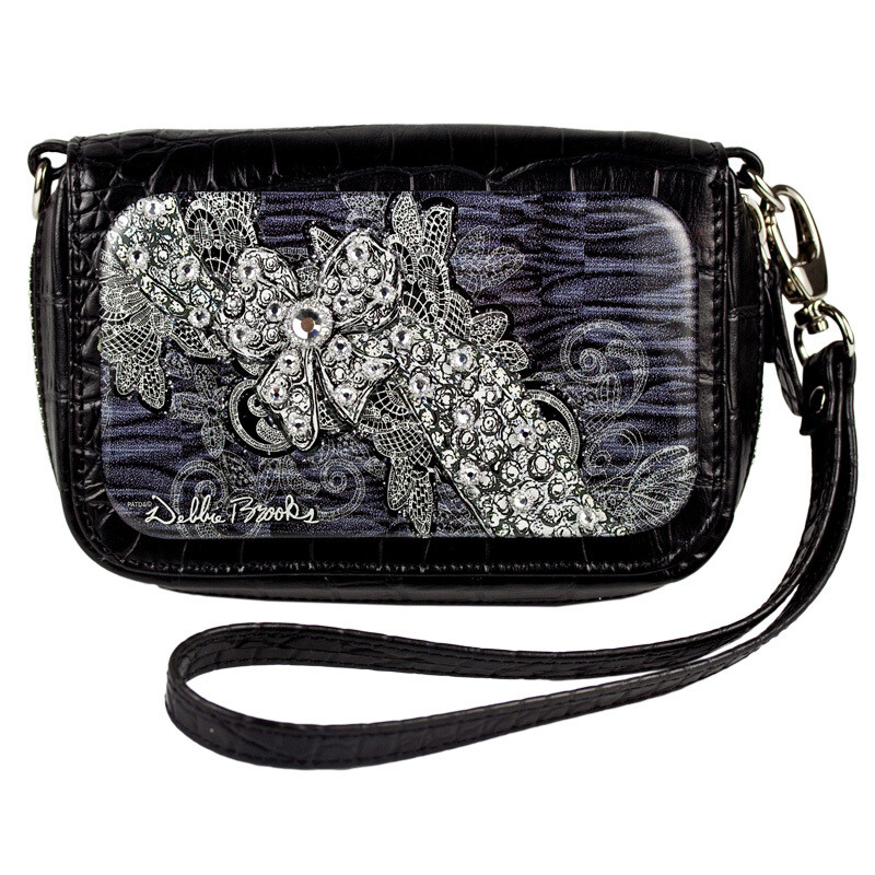 Wrist Bag Cell Phone Holder - Bow