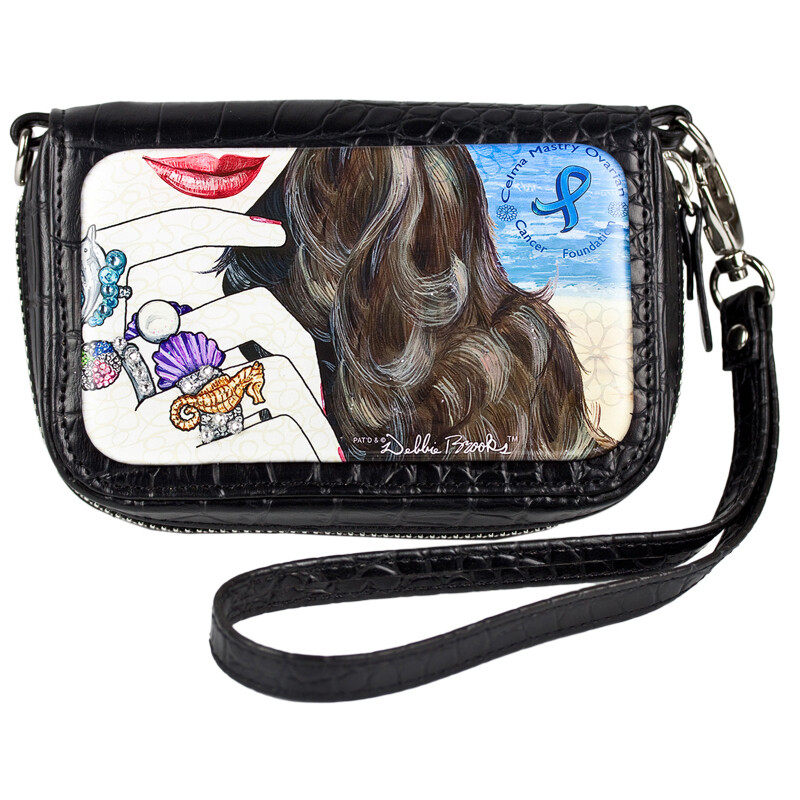 Wirst Bag Cell Phone holder - Celma Mastry Ovarian Cancer