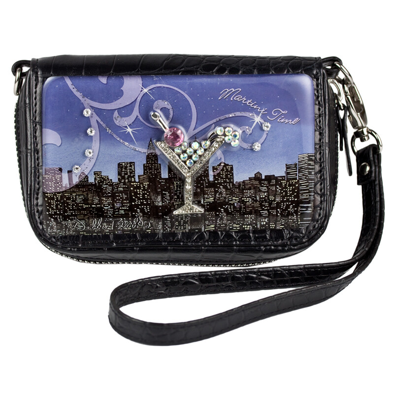 Wrist Bag Cell Phone Holder - Martini Luxury