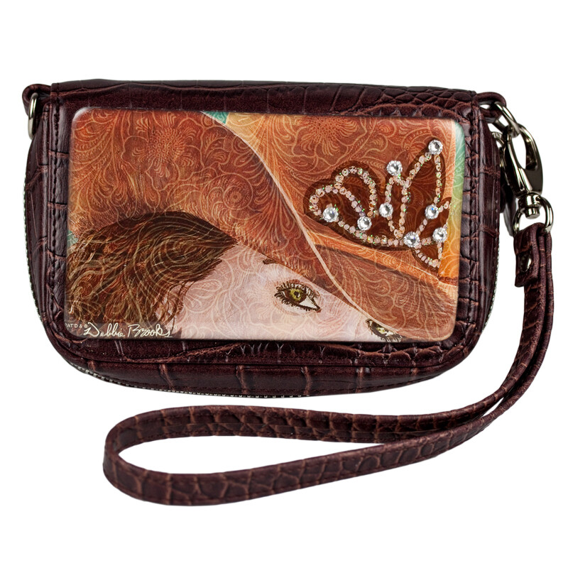 Wrist Bag Cell Phone Holder - Cowboy Hat