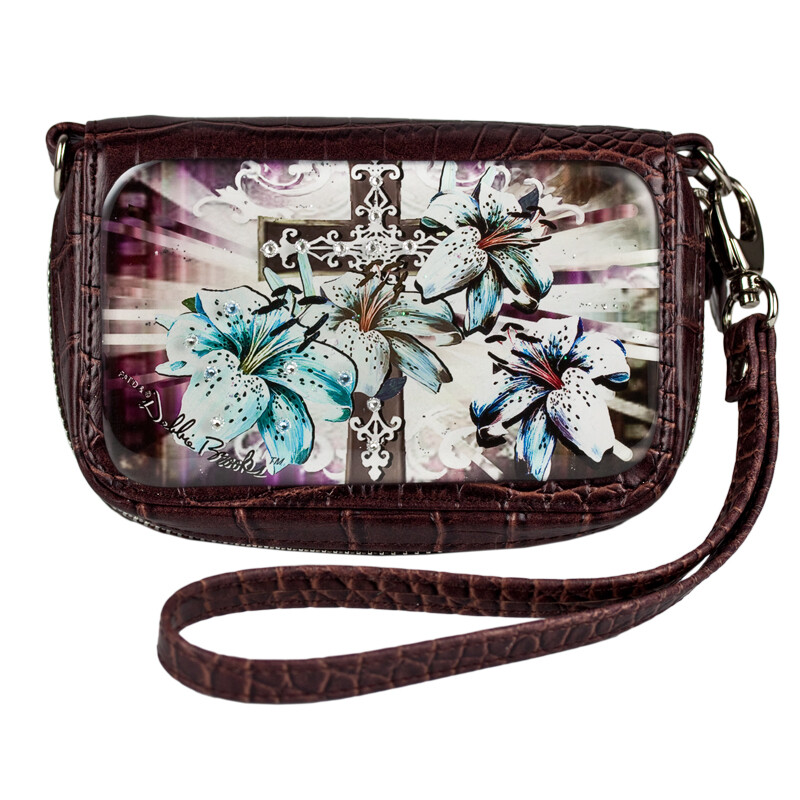 Wrist Bag Cell Phone Holder - Lilly Cross