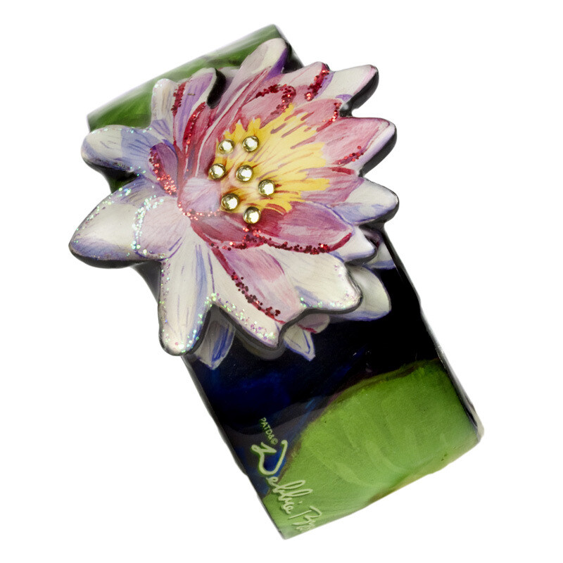 Narrow Cuff - Lilly Pad