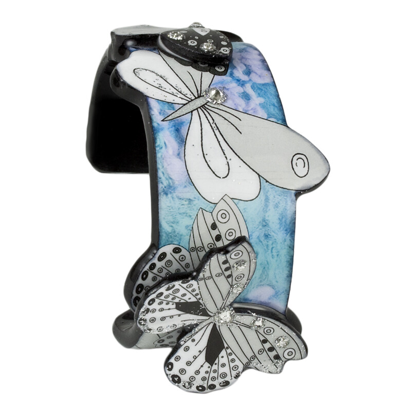 Wide Cuff - Sea Horse Luxury