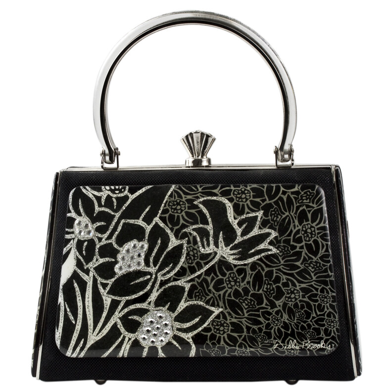 Long Petite - Black Leather - Peacock Luxury Edition