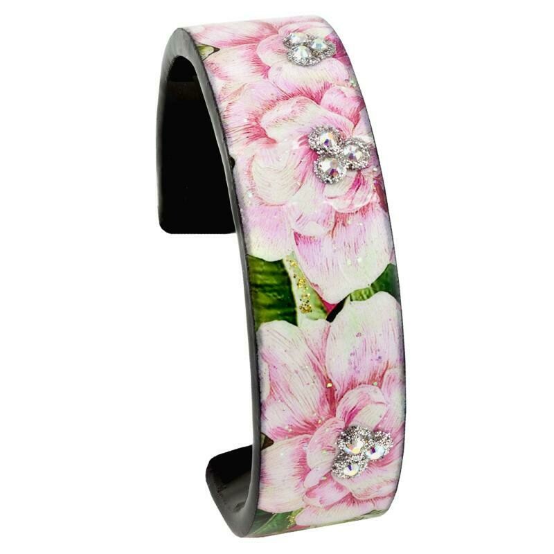 Nano-Cuff Pink Banana Leaves
