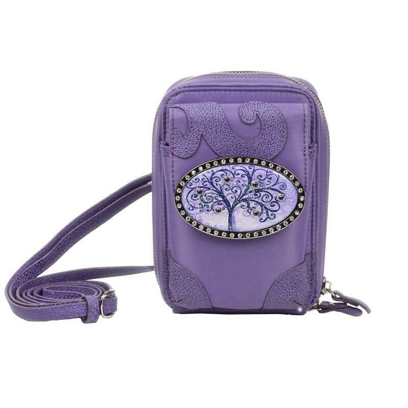 Mini Cross Body - Lavender - Lavender Tree of Life
