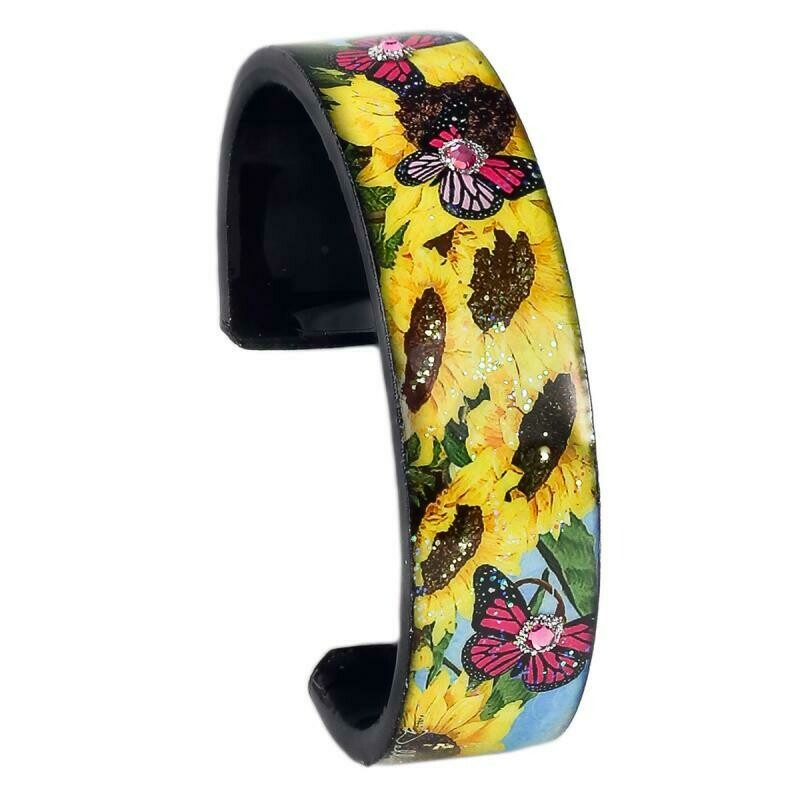 Nano Cuff - Sunflower Butterfly
