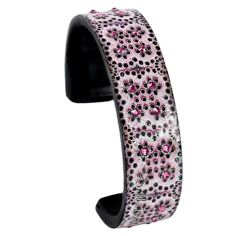 Nano Cuff - Pink Eyelets
